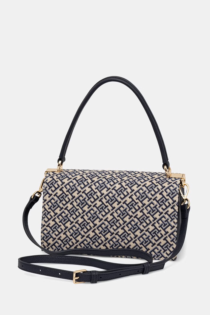 Doplňky Tommy Hilfiger crossbody kabelka dámská AW0AW18638 béžová