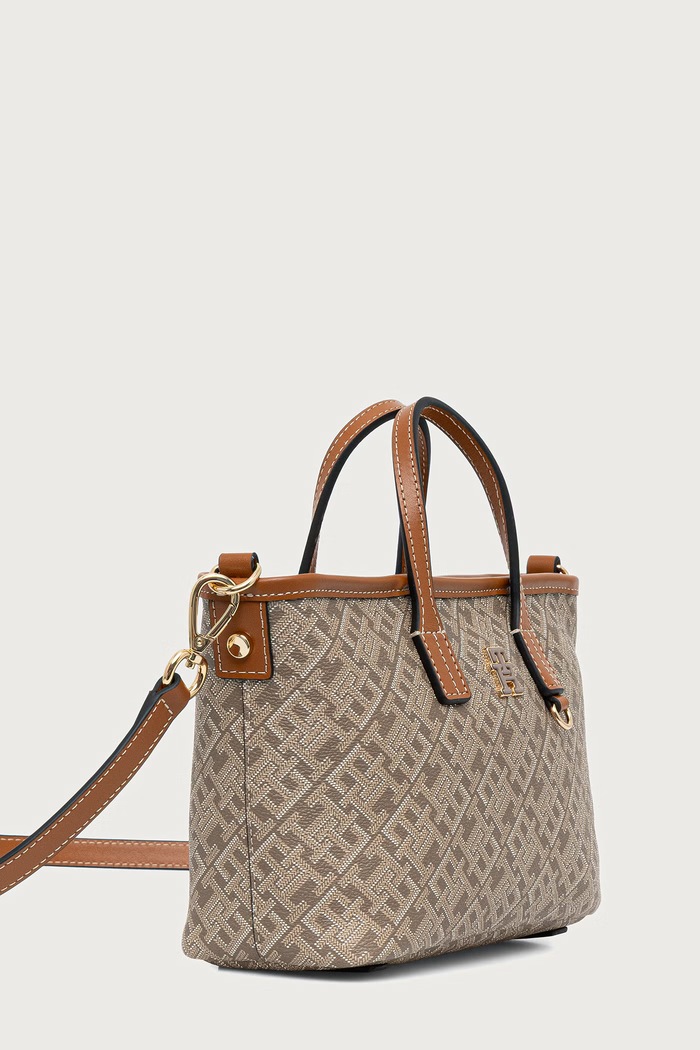 Tommy Hilfiger Torebka crossbody damska AW0AW18848 beżowy SS26