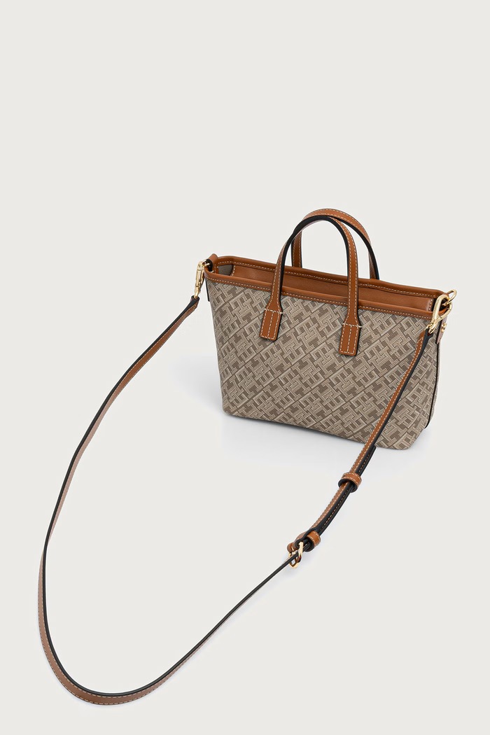 Akcesoria Tommy Hilfiger Torebka crossbody damska AW0AW18848 beżowy