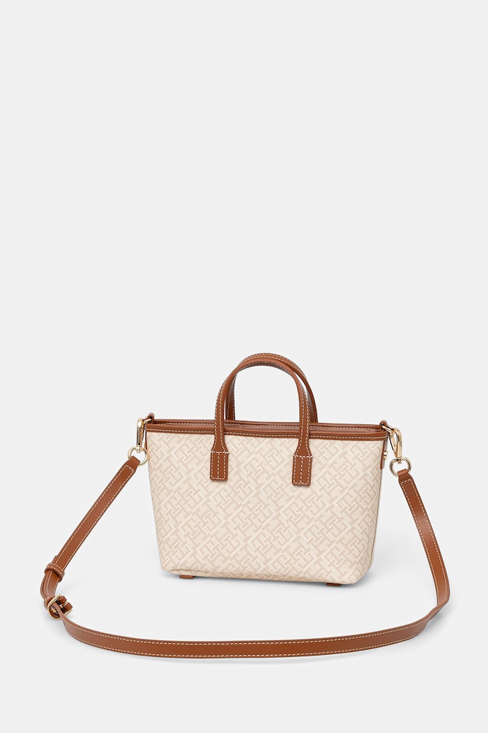 Doplnky Tommy Hilfiger crossbody kabelka dámska AW0AW18848 béžová