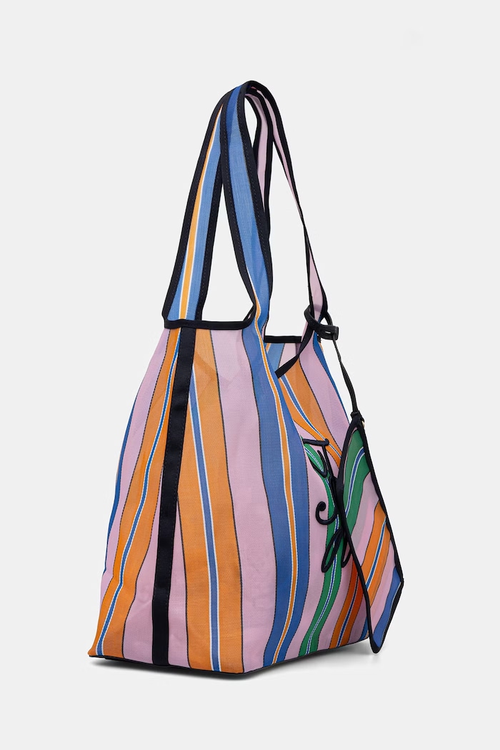 Tommy Hilfiger Τσάντα shopper γυναικεία καλοκαιρινή AW0AW18397 ροζ SS26