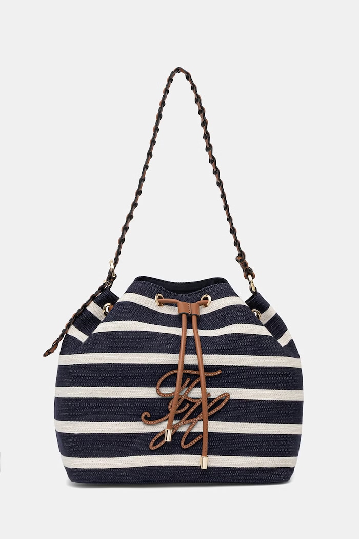 Tommy Hilfiger klasična ženska torbica SUMMER mornarsko modra AW0AW18401