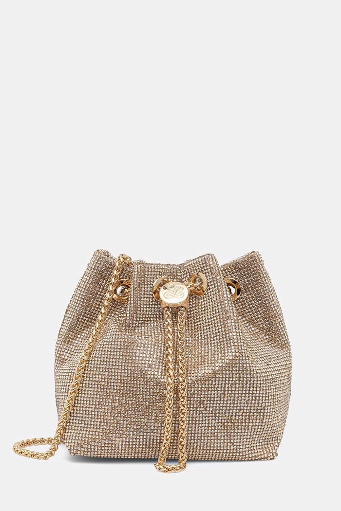 Luisa Spagnoli torebka crossbody damska Insolita złoty 543106