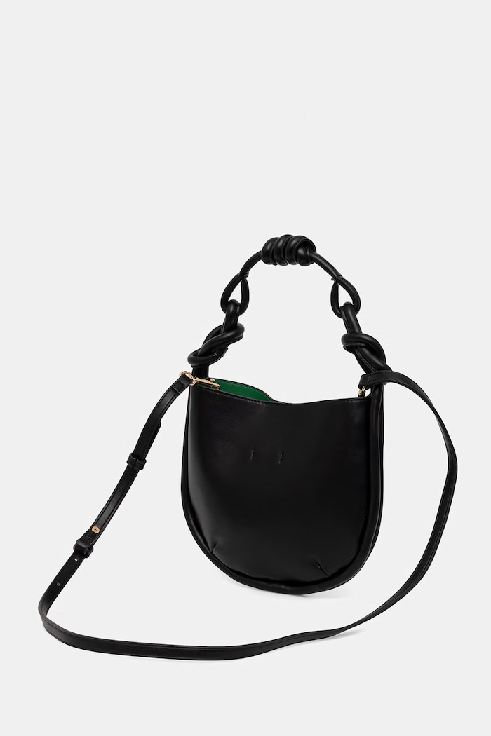 Doplnky Dámska crossbody kabelka z imitácie kože United Colors of Benetton 6TREVY01A čierna