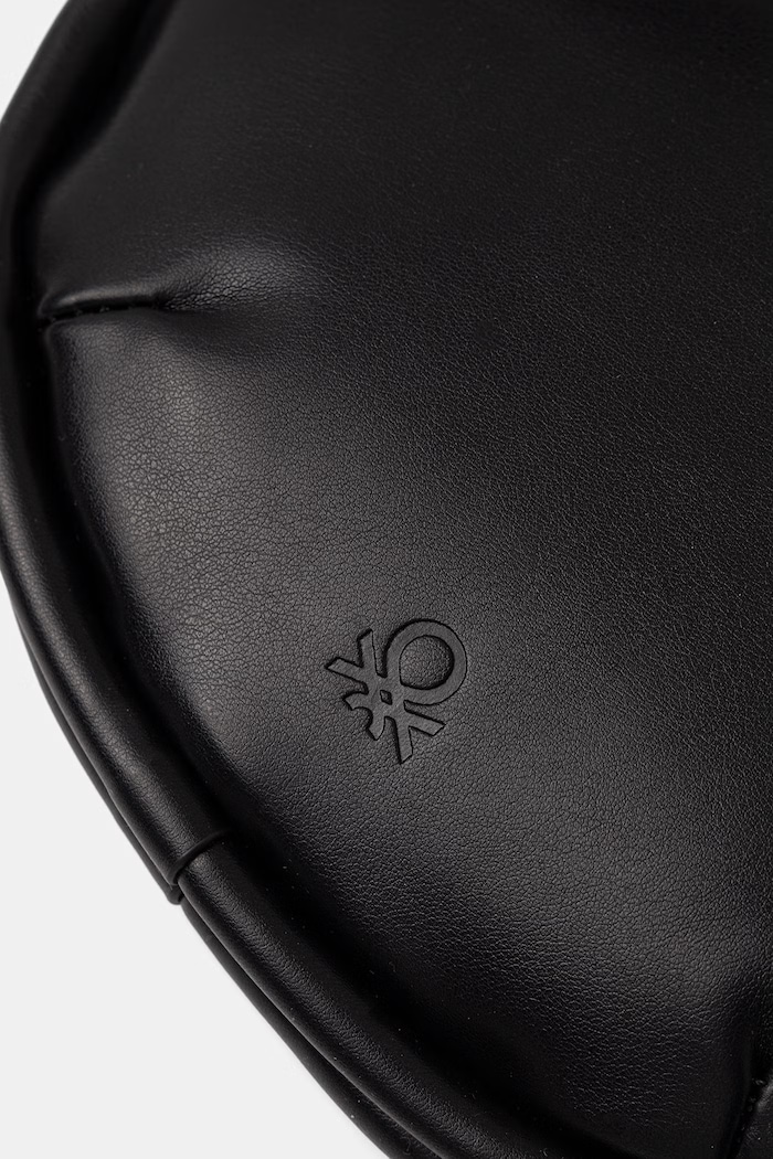 Dámska crossbody kabelka z imitácie kože United Colors of Benetton čierna 6TREVY01A