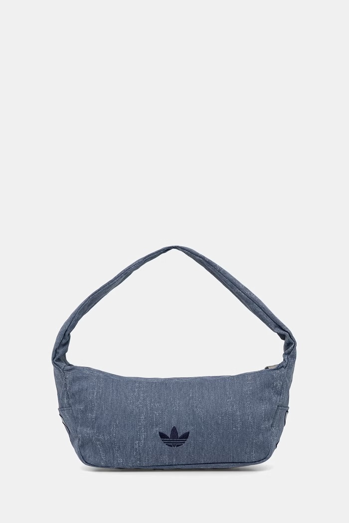 adidas Originals torebka damska bawełniana niebieski KE0684