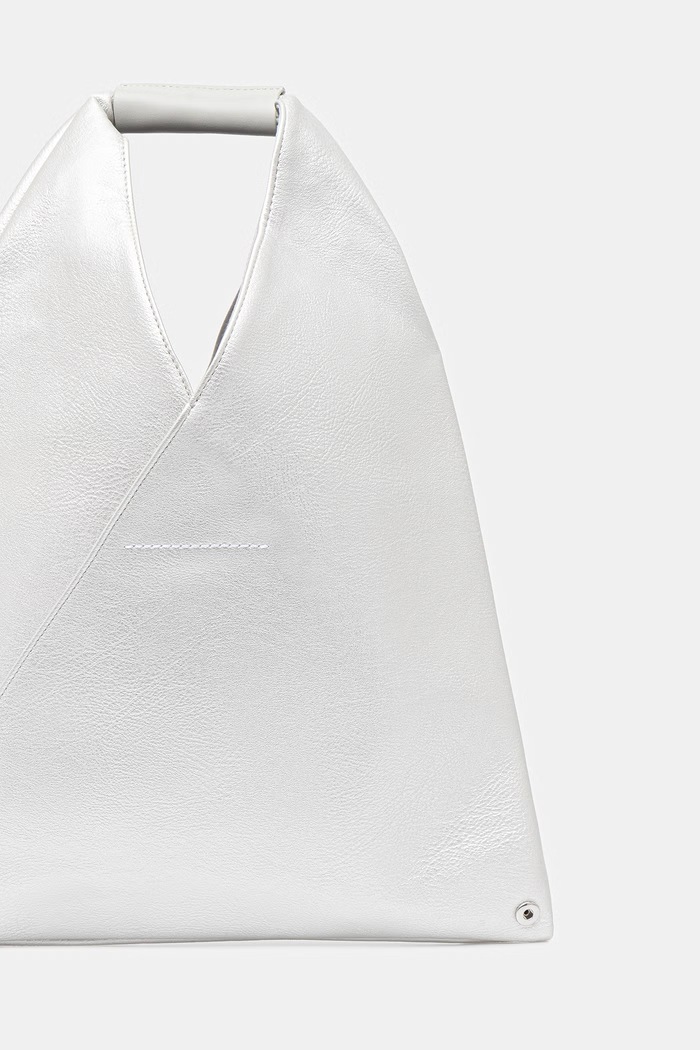 Doplňky MM6 Maison Margiela taška dámská S54WD0043.P8396.T9002 stříbrná