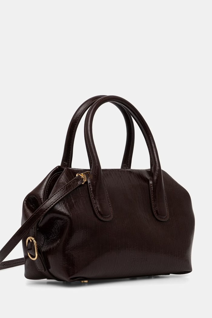 Themoire baguette kabelka dámská z imitace kůže Tallia 261WTMTTS hnědá SS26