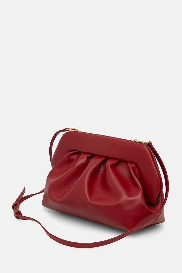 Doplňky Themoire crossbody kabelka dámská z imitace kůže 261WTMB00 červená
