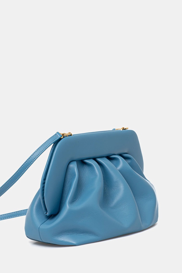 Themoire crossbody kabelka dámská z imitace kůže 261WTMB00 modrá SS26