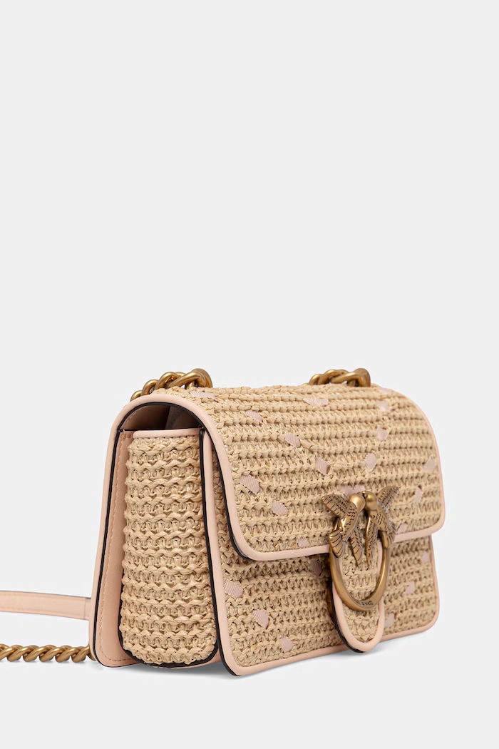 Pinko torebka crossbody damska 104550.A1RL beżowy SS26