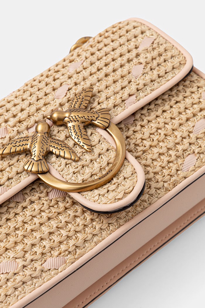 Pinko torebka crossbody damska beżowy 104550.A1RL