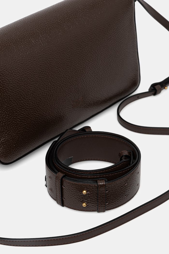 Pinko crossbody kabelka dámska kožená 106243.A2X6 hnedá