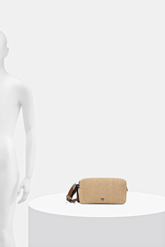 Pinko crossbody kabelka dámska pletená 106661.A391