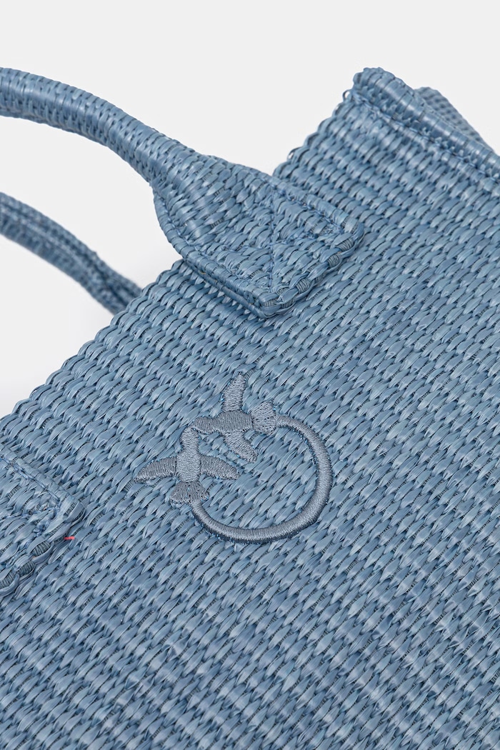 Pinko kabelka typu shopper dámska modrá 106832.A39Y