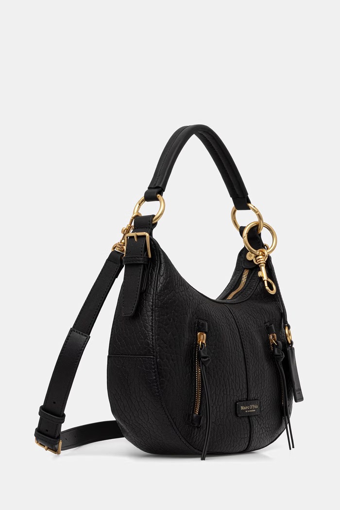 Marc O'Polo crossbody kabelka dámska kožená 5000010927 čierna SS26