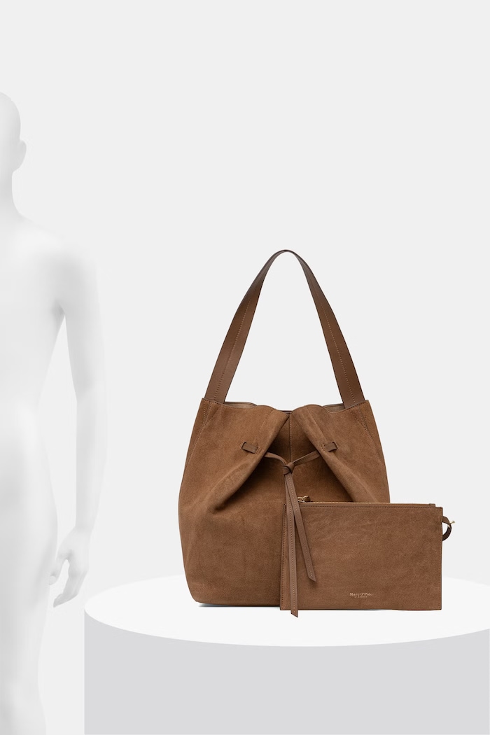 Marc O'Polo kabelka typu shopper dámska semišová 5000010929