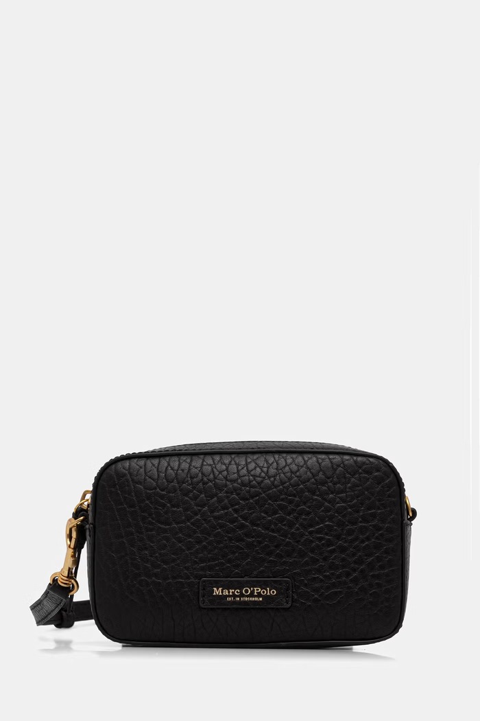 Marc O'Polo geantă crossbody pentru femei, cu imitație de piele negru 5000010930
