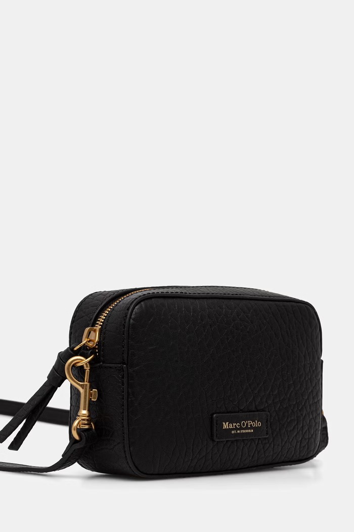 Marc O'Polo geantă crossbody pentru femei, cu imitație de piele 5000010930 negru SS26