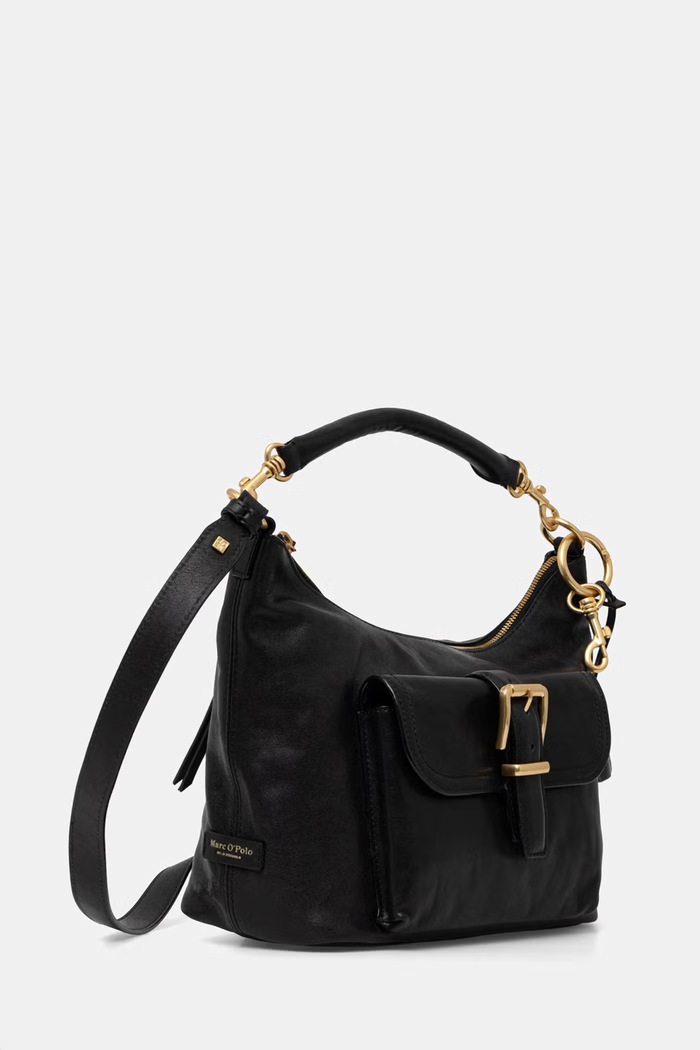 Marc O'Polo crossbody kabelka dámska kožená 5000010943 čierna SS26