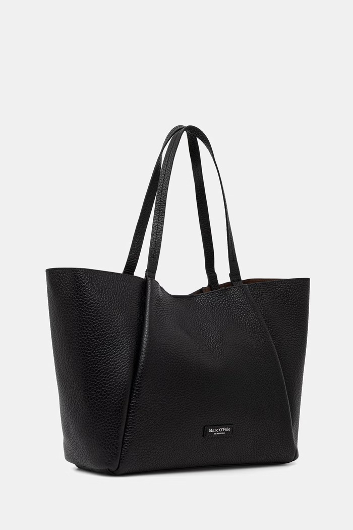 Marc O'Polo shopper torba ženska usnjena 5000010951 črna SS26