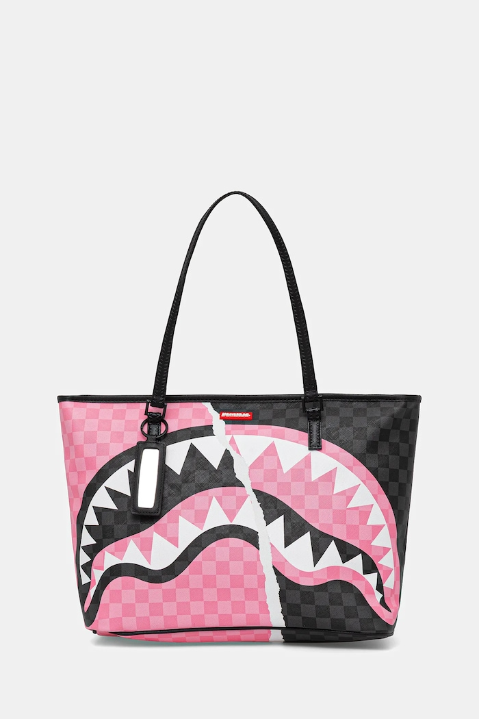 Torba Sprayground imitacija zrnate kože roza 910T8278NSZ