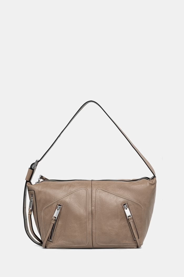 AllSaints torebka damska skórzana JEAN zielony W131XE