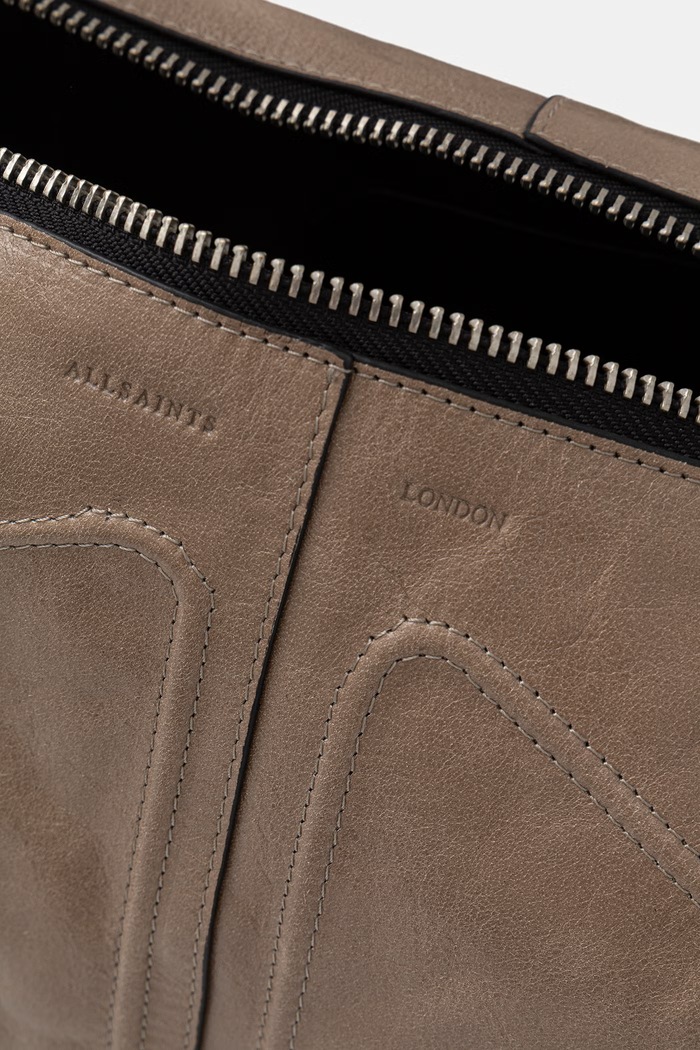 AllSaints torebka damska skórzana JEAN W131XE zielony