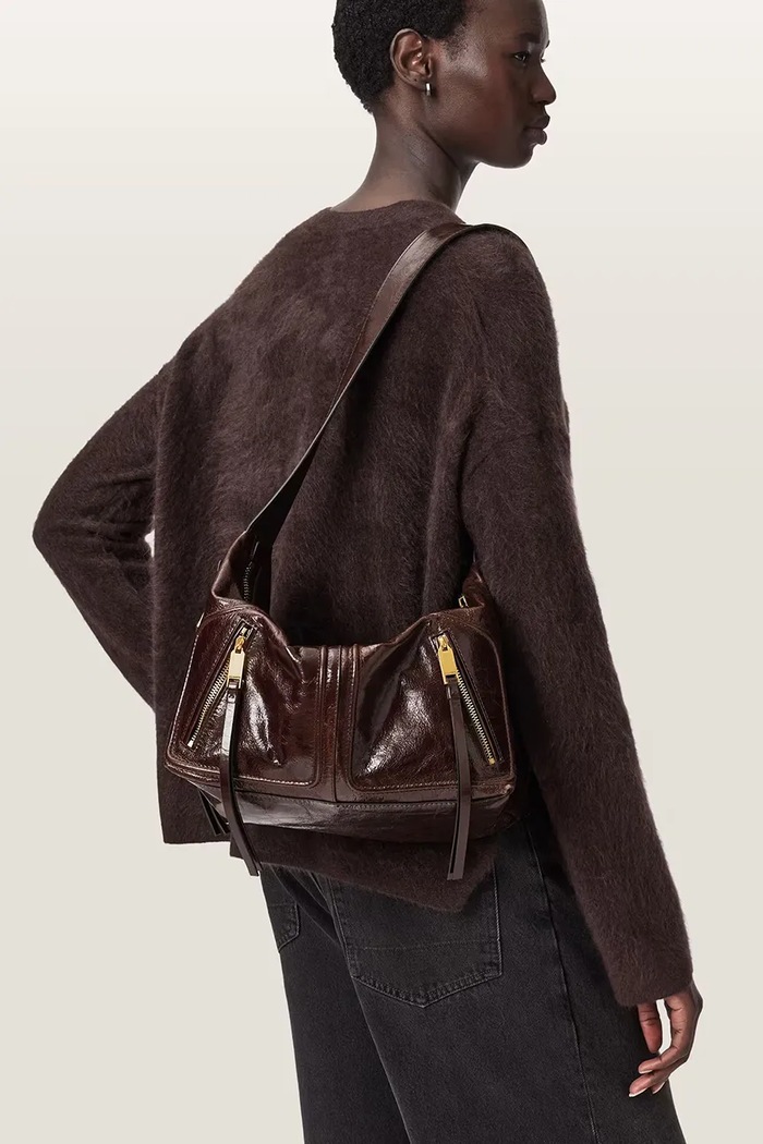 AllSaints kabelka dámska kožená JEAN W131XE