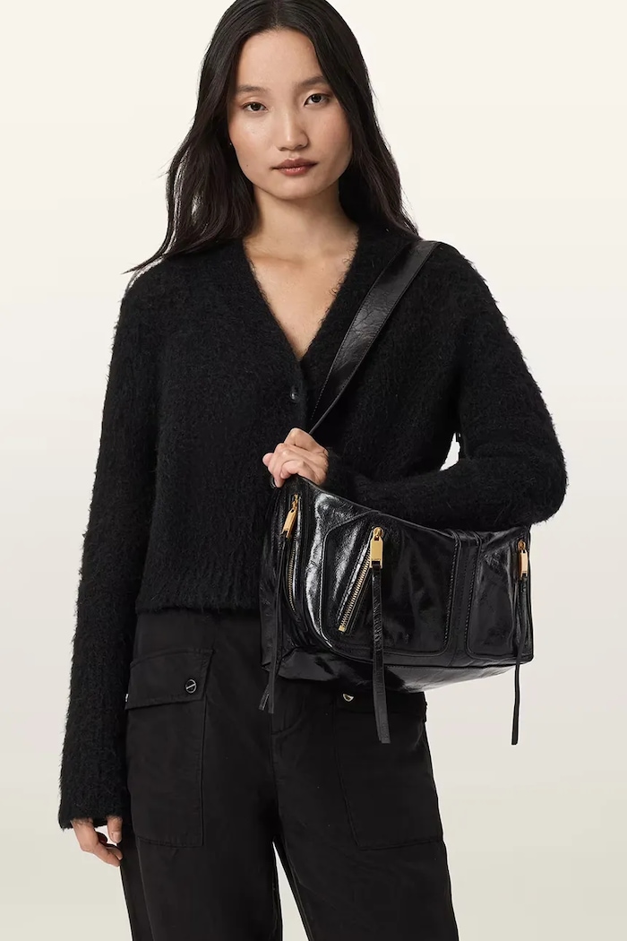 AllSaints kabelka dámska kožená JEAN W131XE