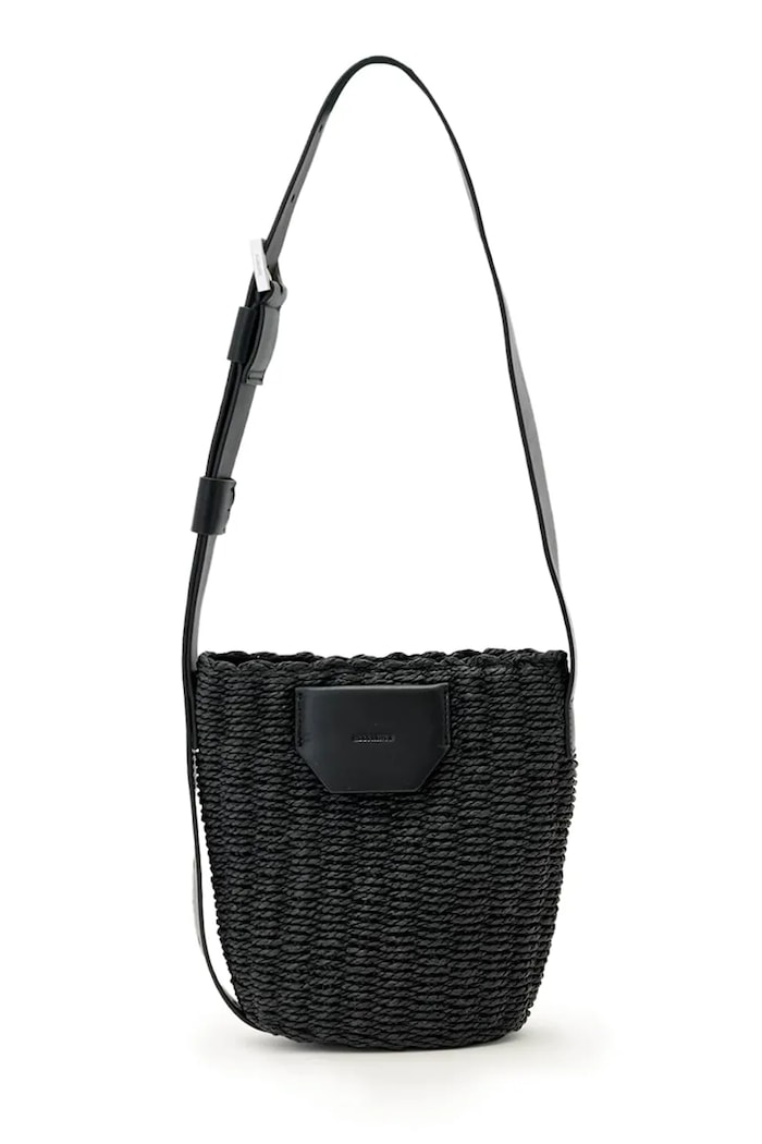 AllSaints coș de femei alb negru W162XE