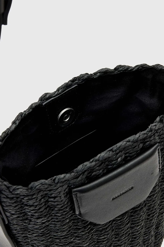 AllSaints coș de femei alb negru W162XE