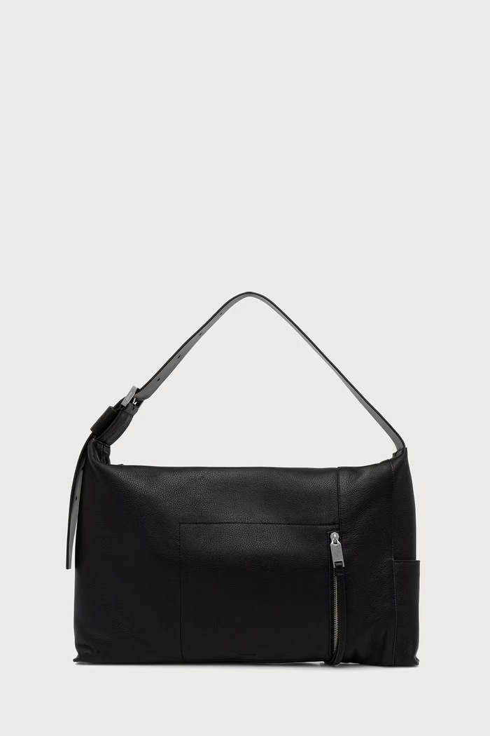 AllSaints Taška dámská kožená ALBA černá W266XE