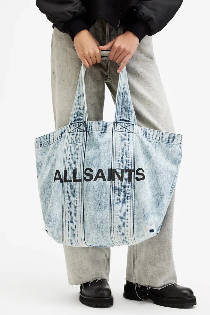 AllSaints tote taška dámská bavlněná IZZY W494XB