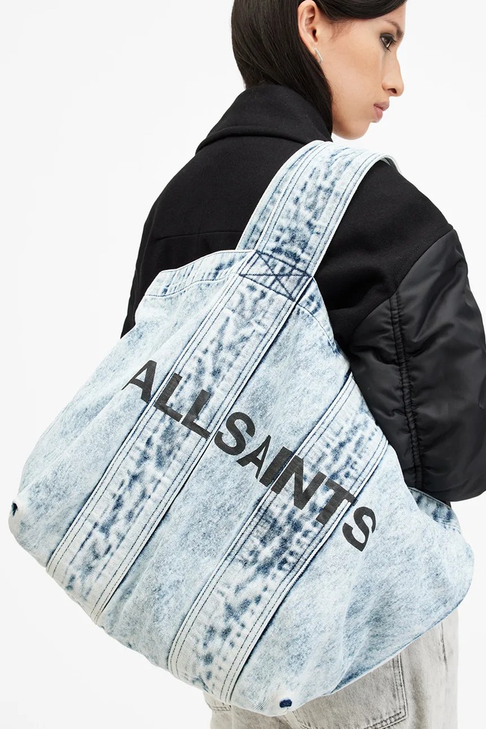 AllSaints tote taška dámská bavlněná IZZY W494XB