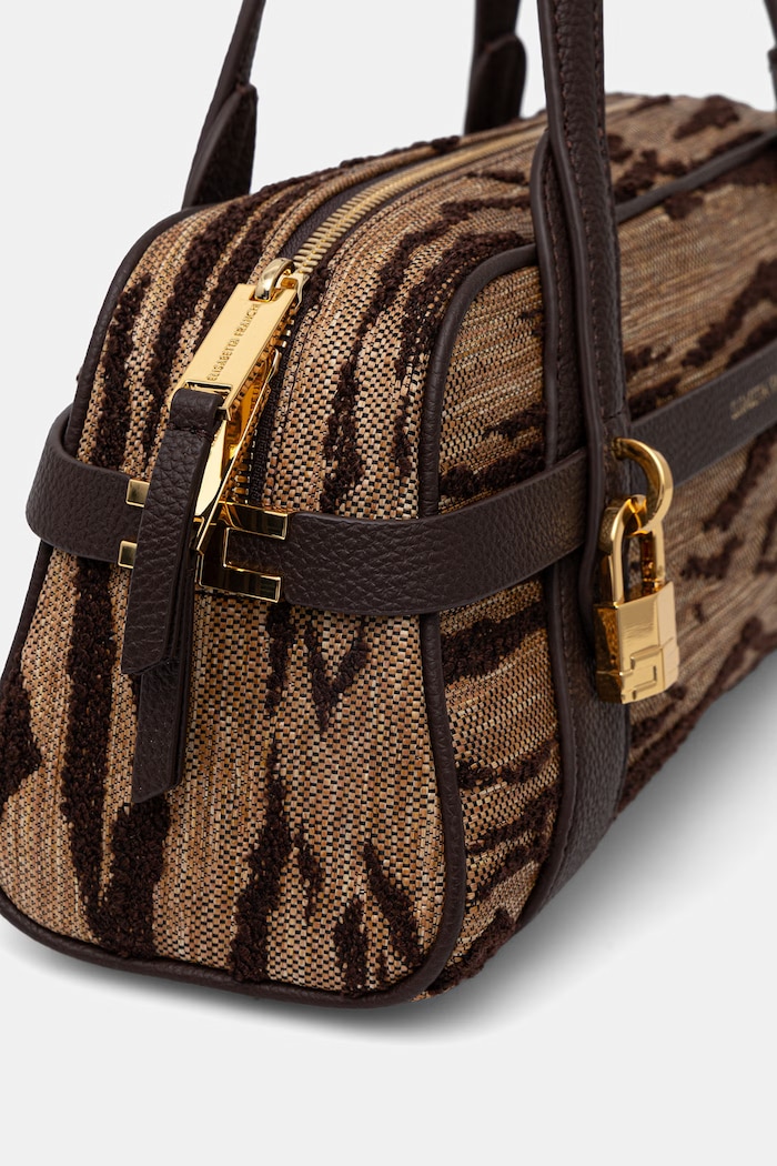 Elisabetta Franchi baguette kabelka dámská béžová BS11A62E2
