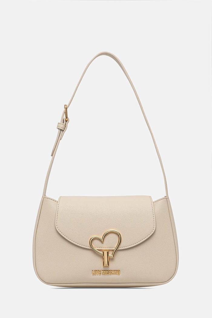 Kabelka Love Moschino imitácia kože béžová JC4140PP1OLQ0110