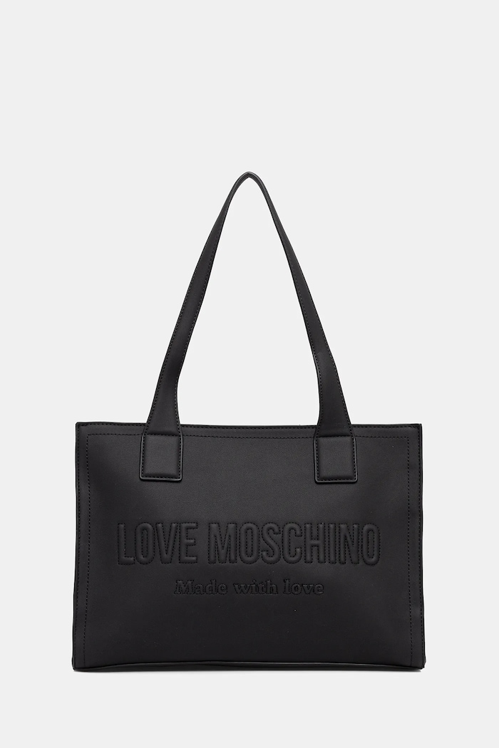 Kabelka Love Moschino hladký černá JC4045PP1OLE0000