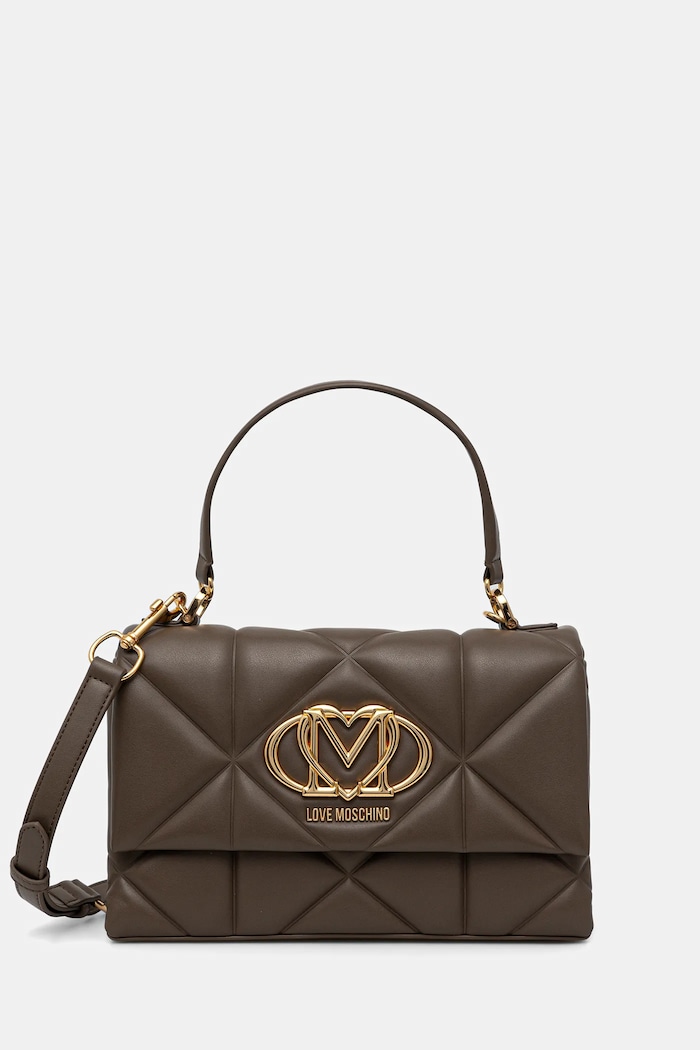 Kabelka Love Moschino nevejde se A4 hnědá JC4112PP1OLC0203