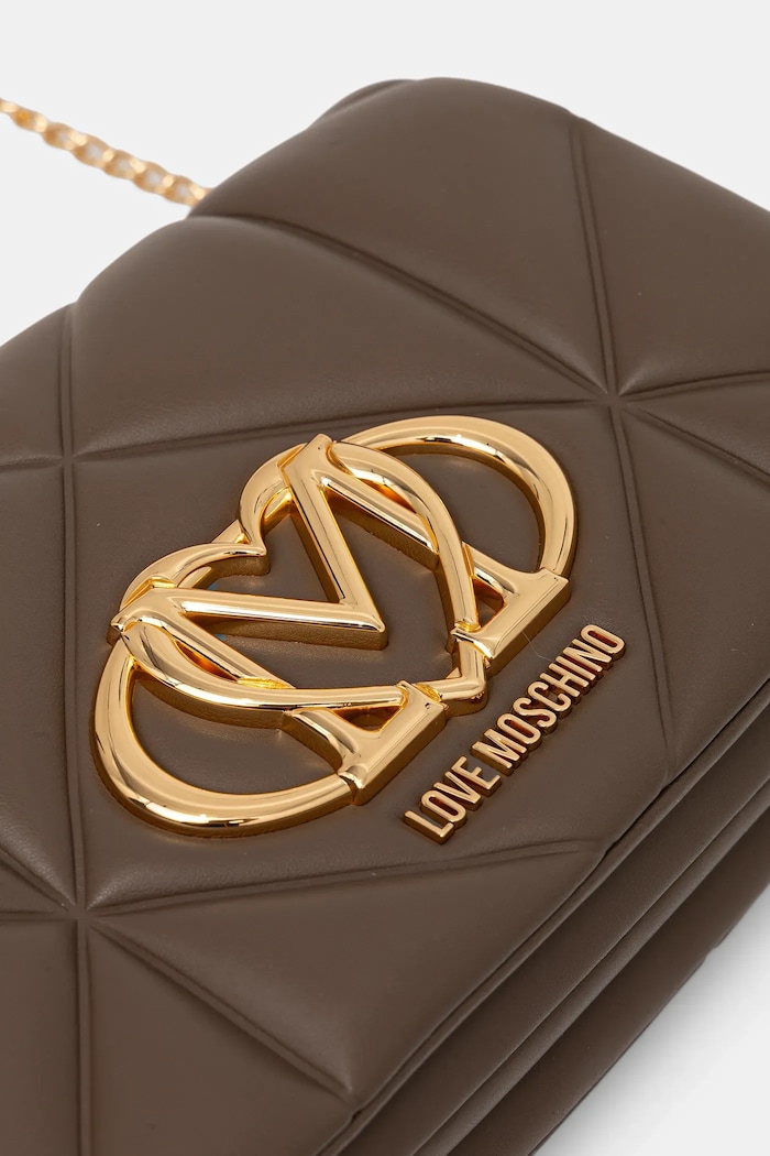 Kabelka Love Moschino hnědá JC4043PP1OLC0203