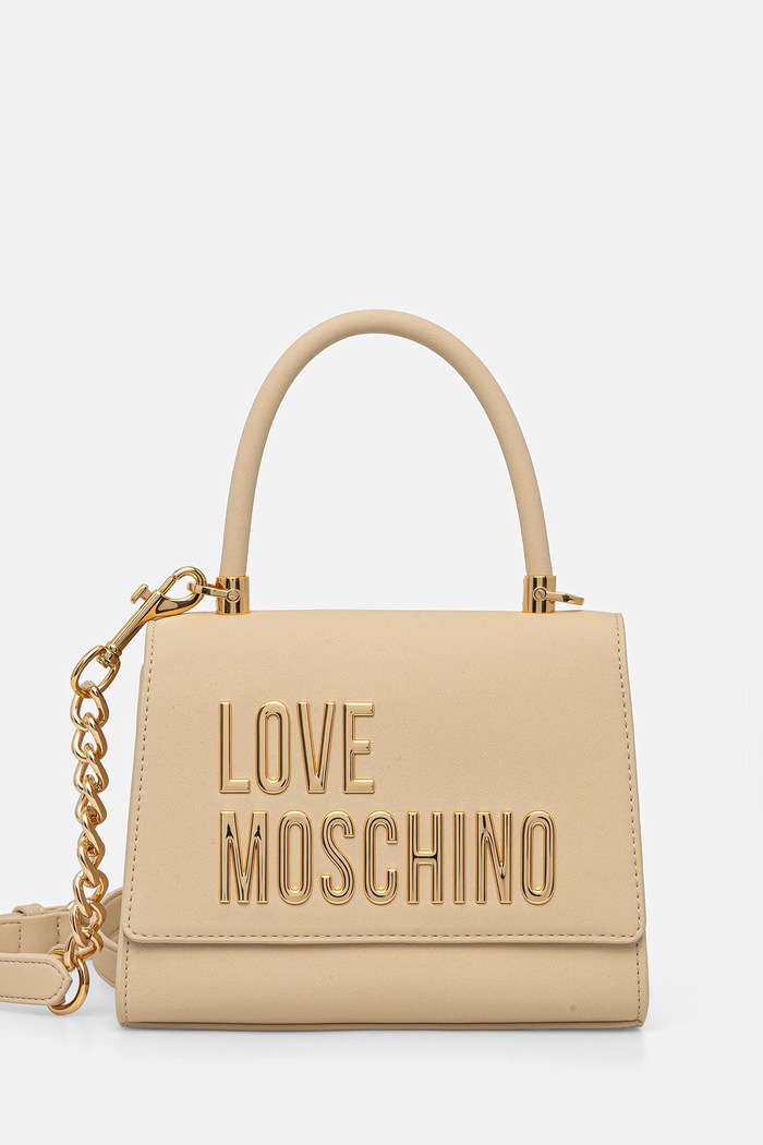 Kabelka Love Moschino nevejde se A4 béžová JC4024PP1OKD0129