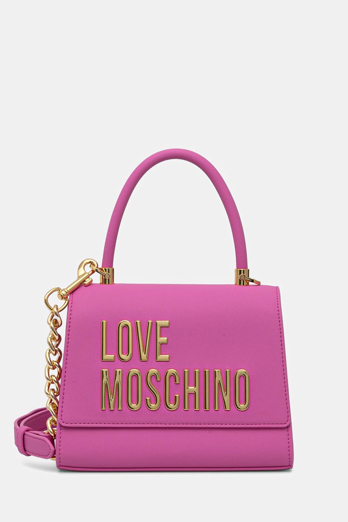 Kabelka Love Moschino imitácia kože ružová JC4024PP1OKD0604