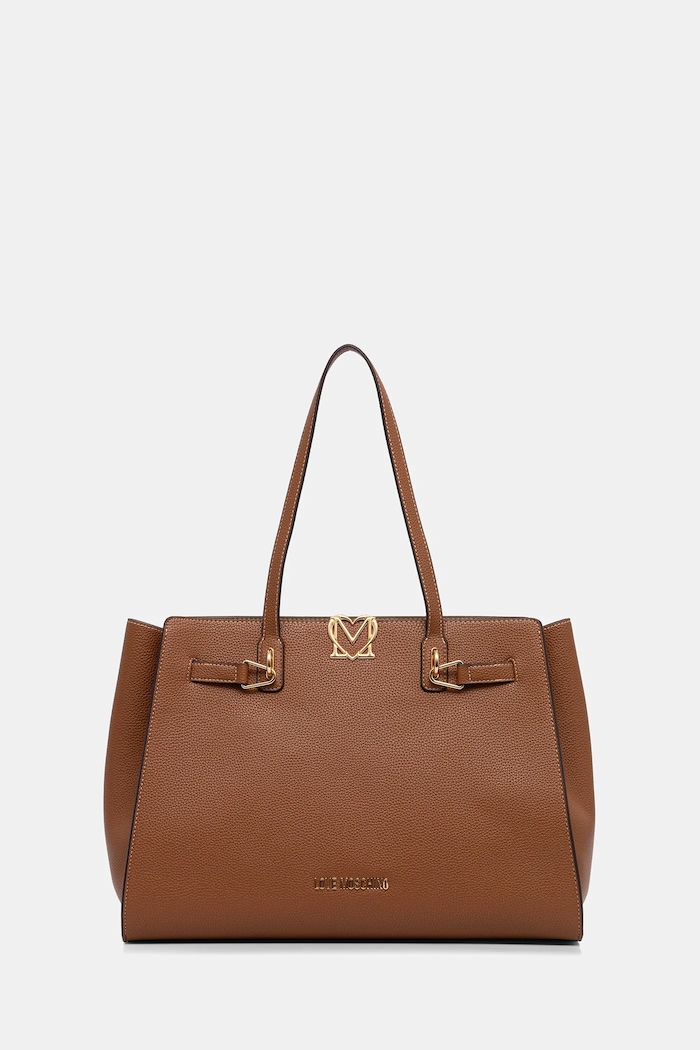 Kabelka Love Moschino vejde se A4 hnědá JC4124PP1OLM0200