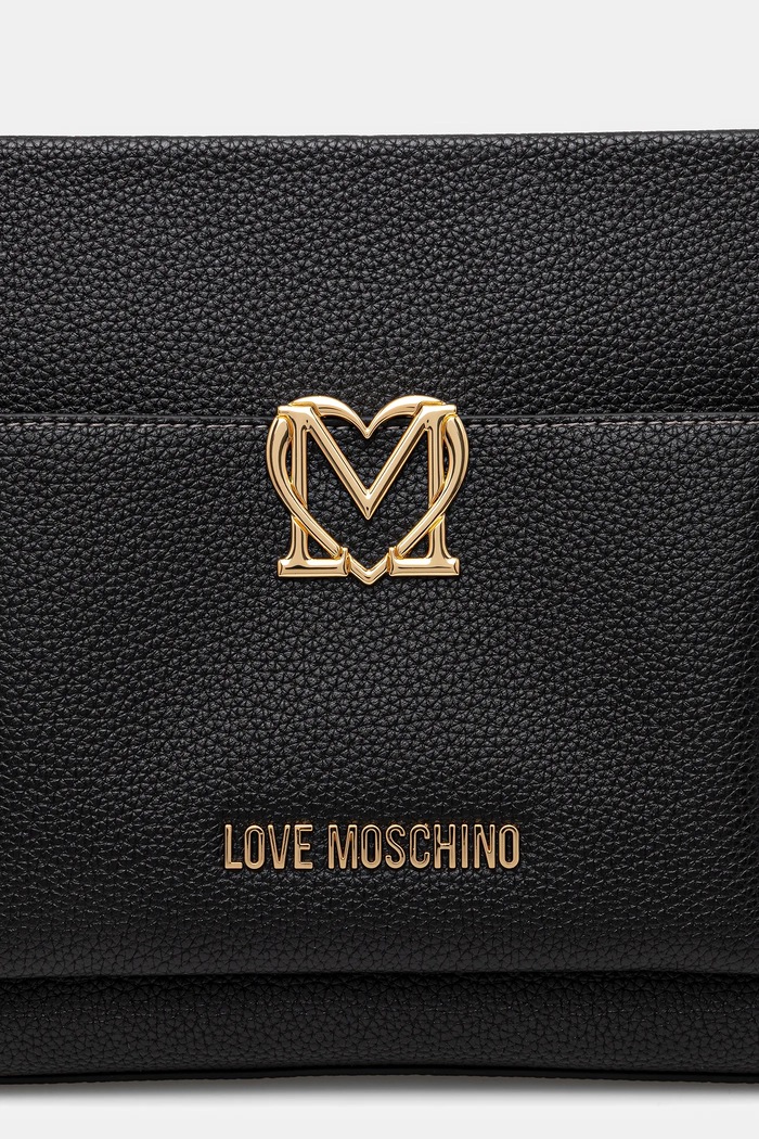 Τσάντα Love Moschino μαύρο JC4125PP1OLM0000