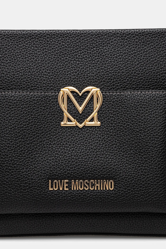 Τσάντα Love Moschino μαύρο JC4125PP1OLM0000