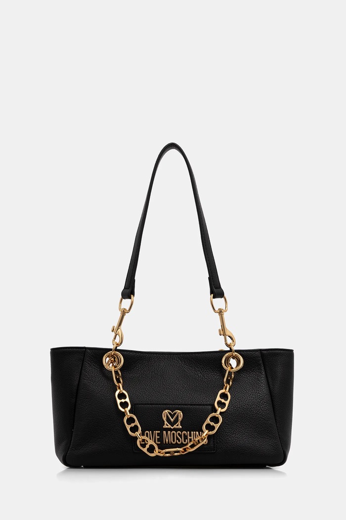Kabelka Love Moschino hladký černá JC4165PP1OL1200A