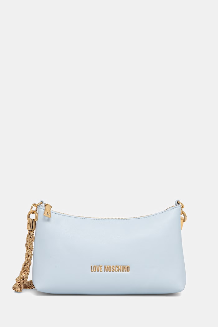 Love Moschino torebka nie mieści A4 niebieski JC4143PP1OLX0701