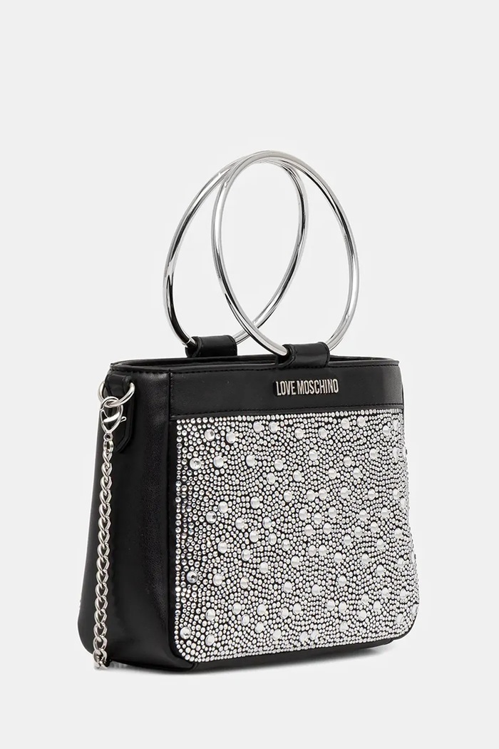 Love Moschino poșetă JC4169PP1OLW100A negru SS26