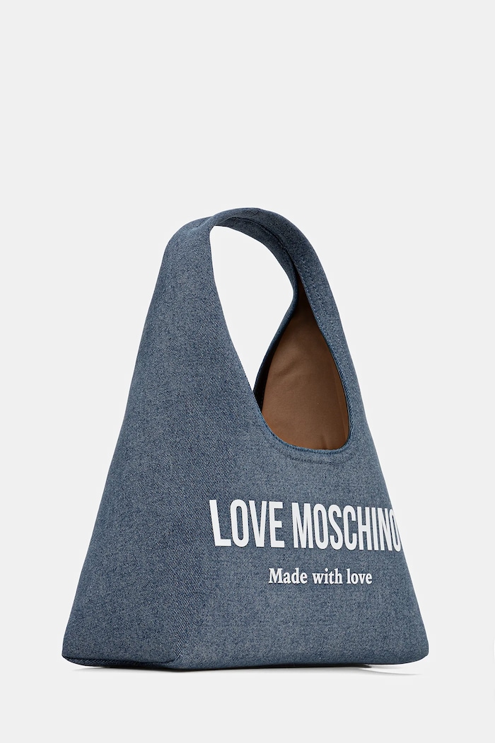 Τζιν τσάντα Love Moschino JC4059PP1OLG170A σκούρο μπλε SS26