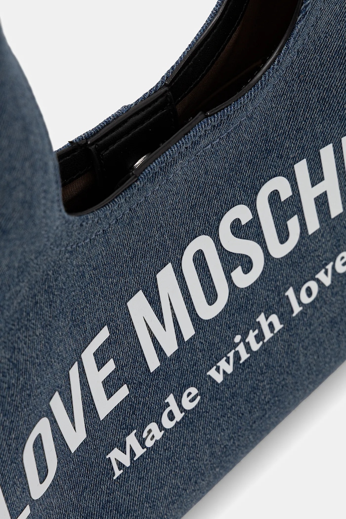 Τζιν τσάντα Love Moschino σκούρο μπλε JC4059PP1OLG170A